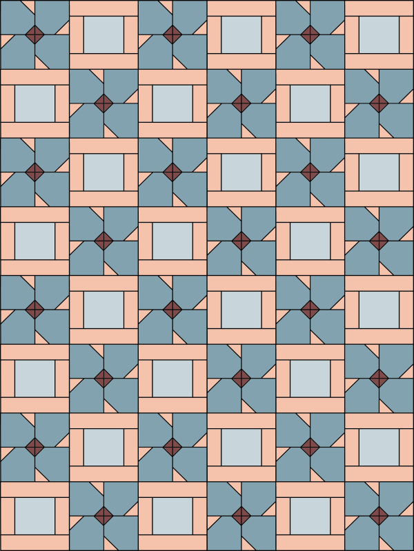 Fantasy Floral Quilt Pattern